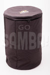 Repinique mor drum bag. Black nylon drum bag with shoulder straps and IVSOM logo on top.