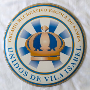 IVSOM, 12 inch nylon, Caixa and Repique heads with Samba School Logos