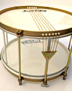 IVSOM Caixa vazada, 6 string, steel, 12" x 7.5"