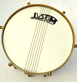 IVSOM Caixa vazada, 6 string, steel, 12" x 7.5"