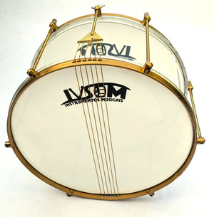 IVSOM Caixa vazada, 6 string, steel, 12" x 7.5"