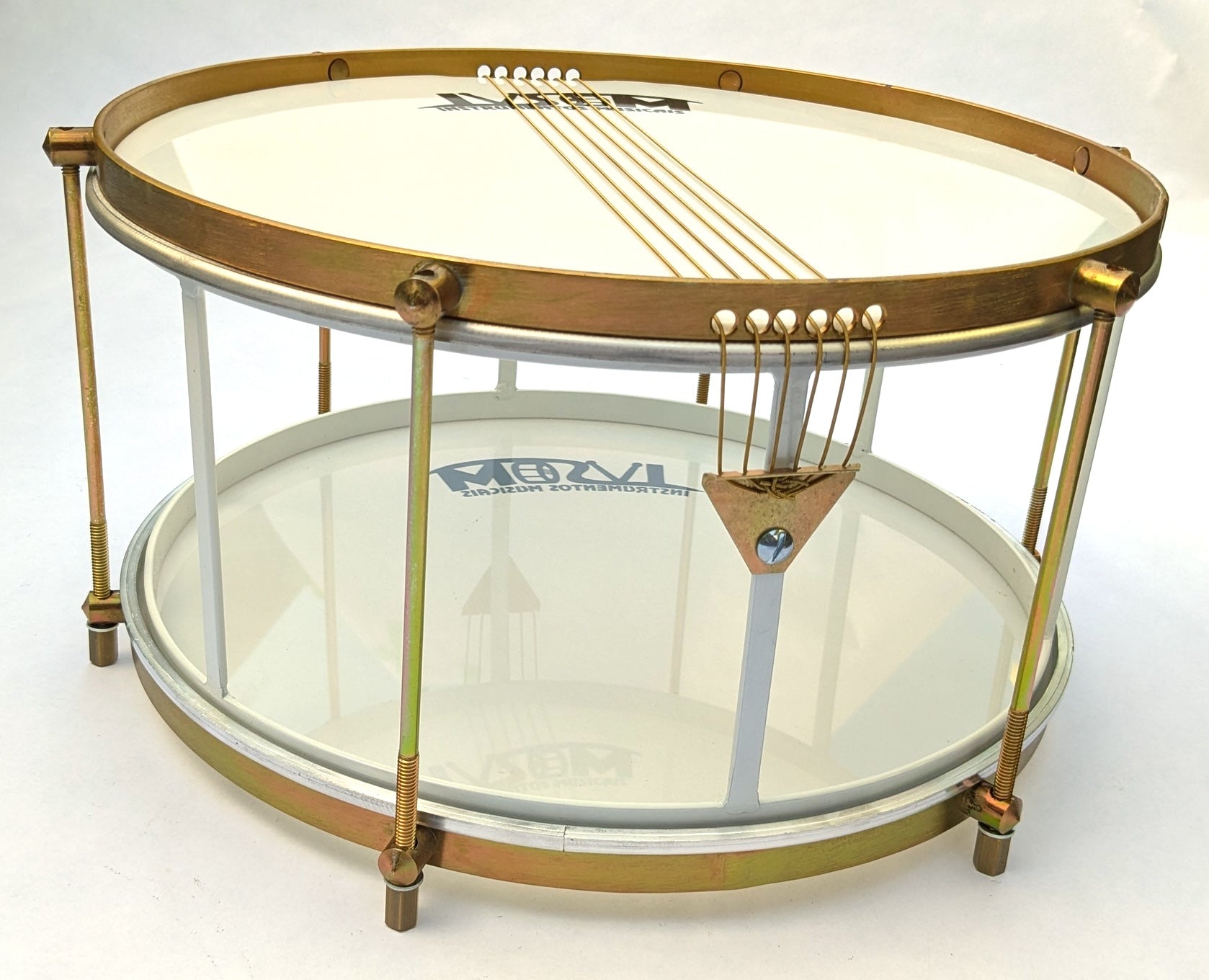 IVSOM caixa vazada, 6 string, steel, 14" x 7.5"