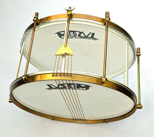 IVSOM caixa vazada, 6 string, steel, 14" x 7.5"