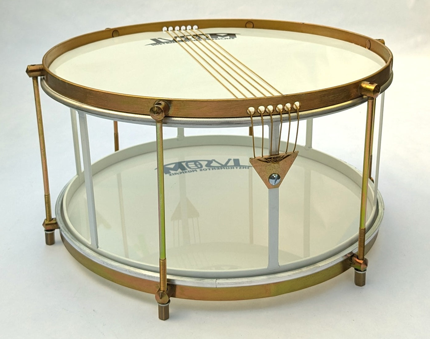 IVSOM caixa vazada, 6 string, steel, 14" x 7.5"