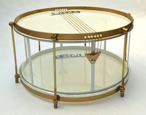 IVSOM caixa vazada, 6 string, steel, 14" x 7.5"