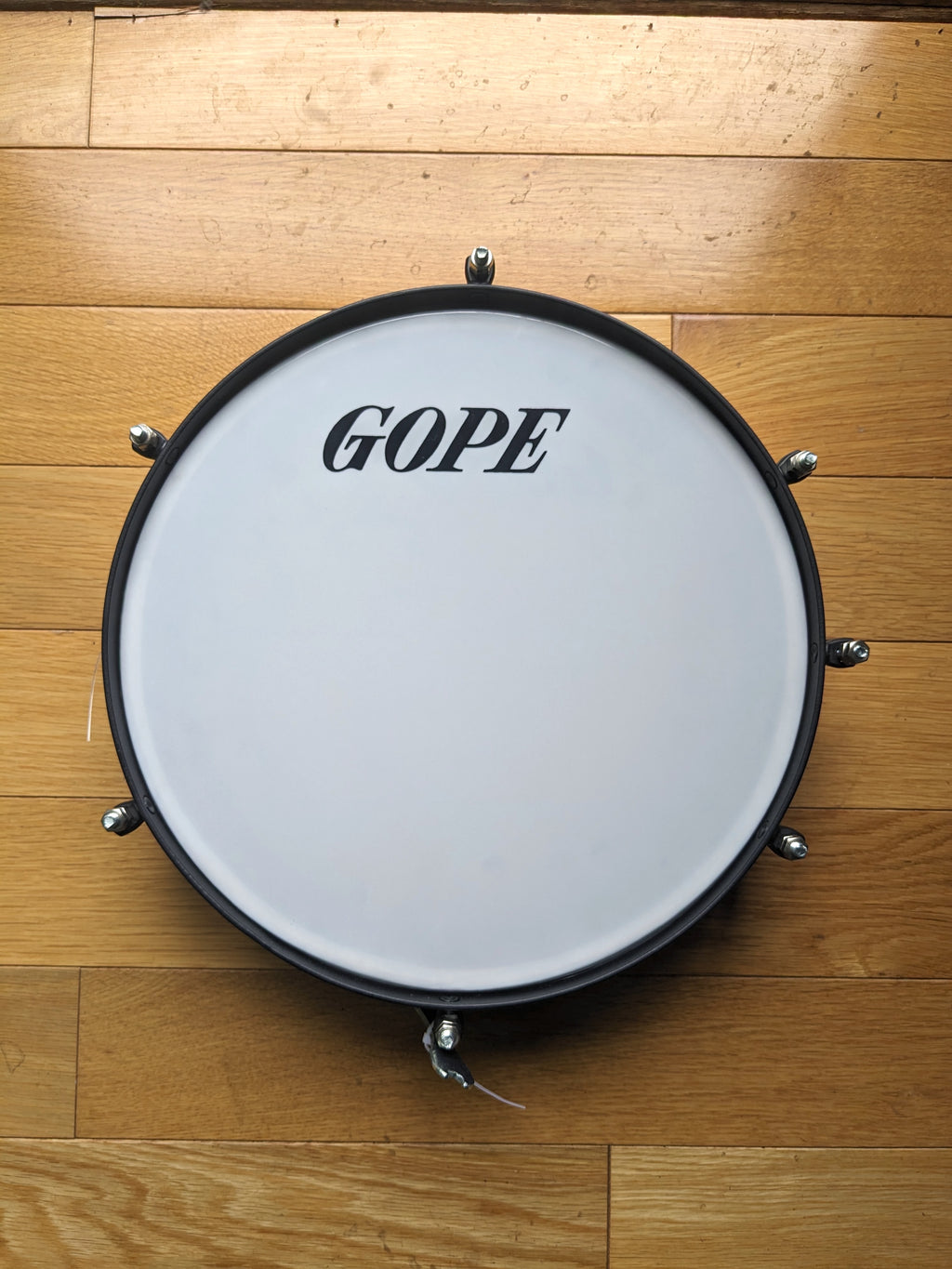 GOPE Tarol, snares or 6 strings, aluminum shell, 12" x 2.75"