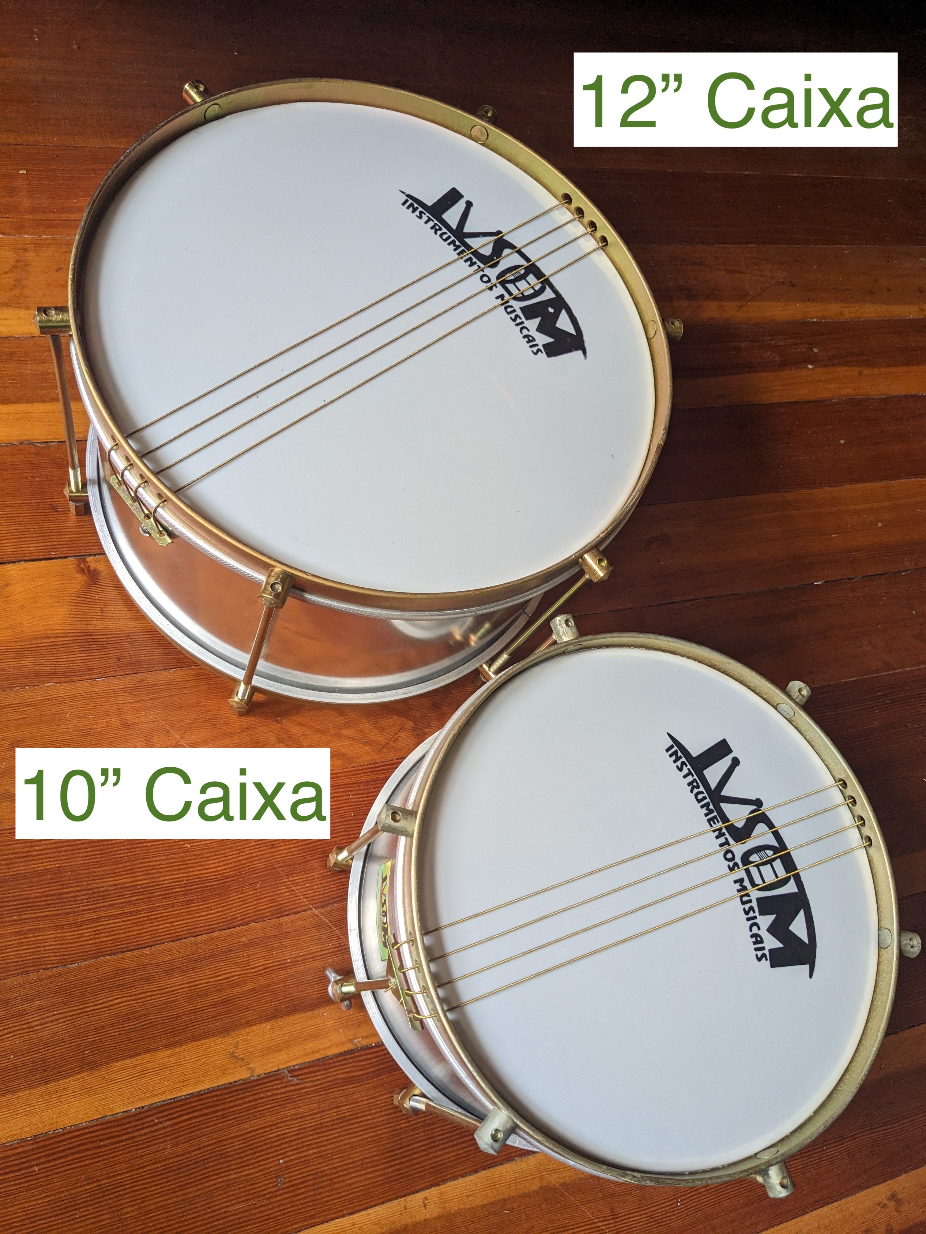 IVSOM Caixa, 4 strings, aluminum shell 10" x 6.25"