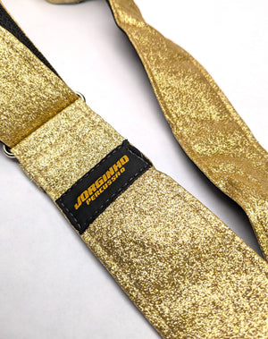 Jorginho Glitter Shoulder Straps, Single Hook, 2 inches wide