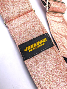 Jorginho Glitter Shoulder Straps, Single Hook, 2 inches wide