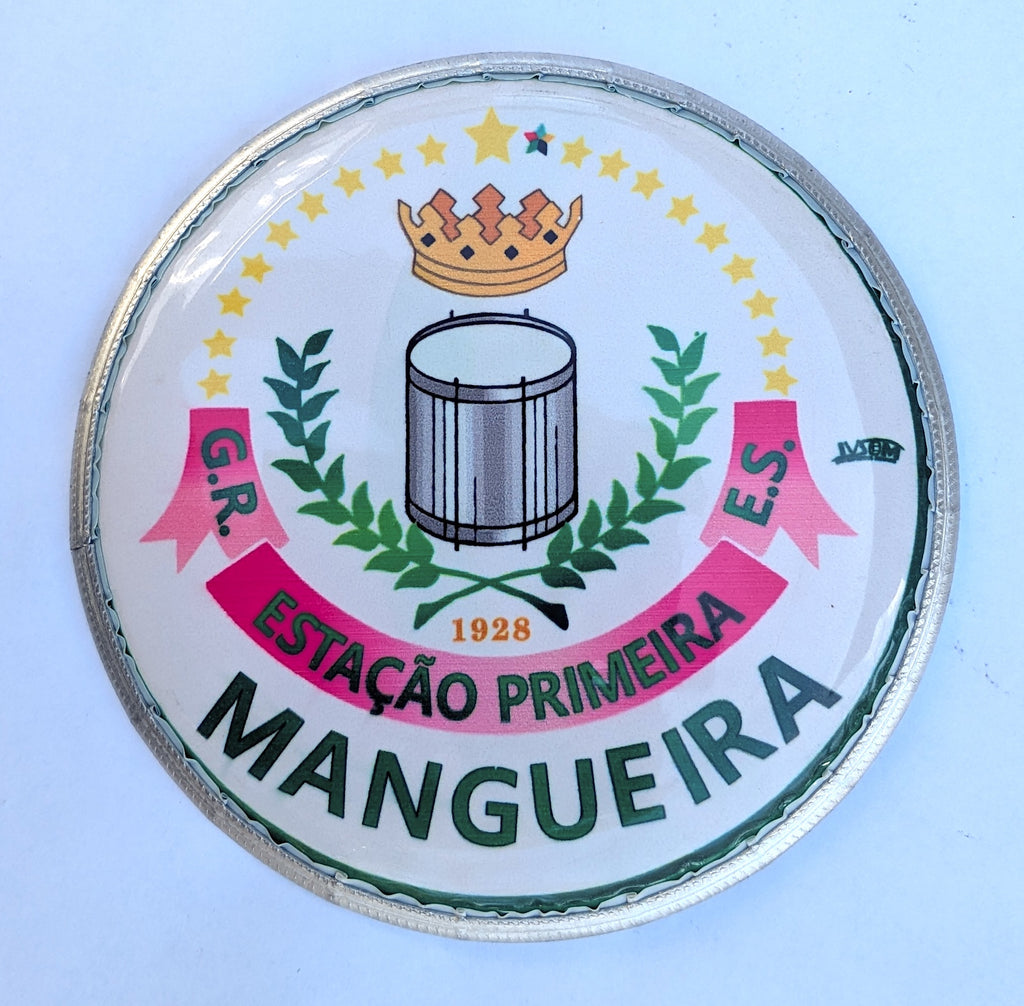 IVSOM, Tamborim Heads with samba school logos, 6"