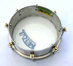 IVSOM tamborim, aluminum shell, 8 tuning hooks, 6" x 2.3"