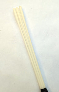 Tamborim Beater, 5 rod with fatter tips, 13 inches