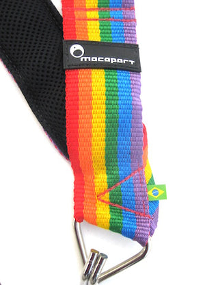 Rainbow single hook shoulder strap for surdo. 