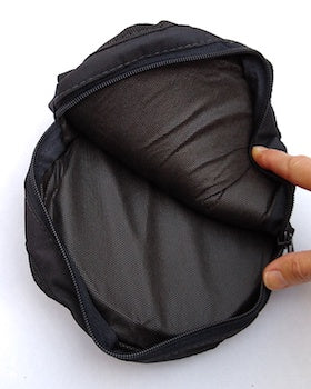 Tamborim Handbag, Black.